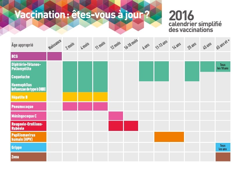 Tour du monde, choix des vaccins