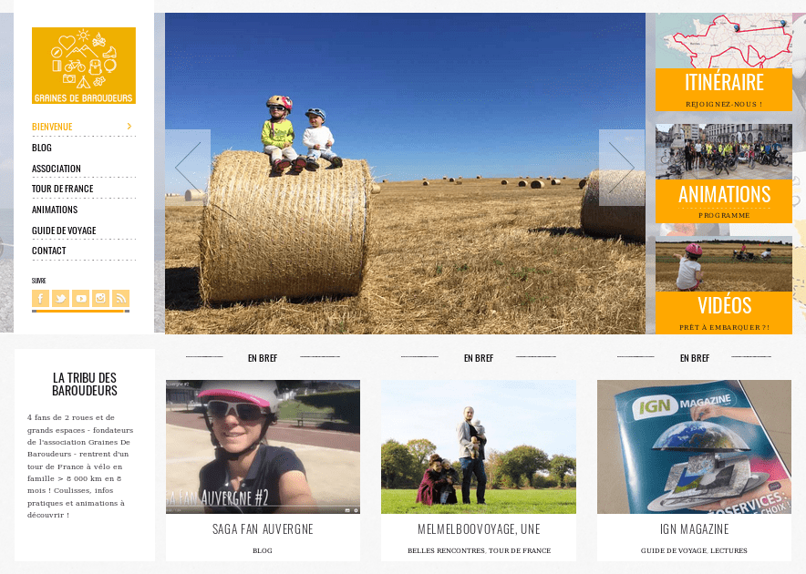 Interview chez GRAINES DE BAROUDEURS