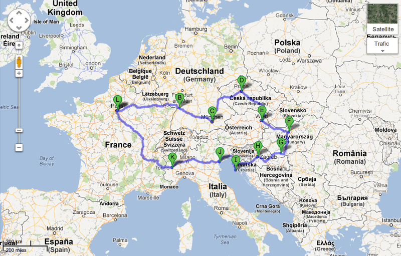 InterRail : petit périple en Europe
